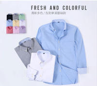 Camisa De Manga Larga Para Hombre Estilo Clásico Y Elegante De Textil Oxford Con Patrón Cuadriculado Moda Slim Social Para Negocios Y Ocio - details 9