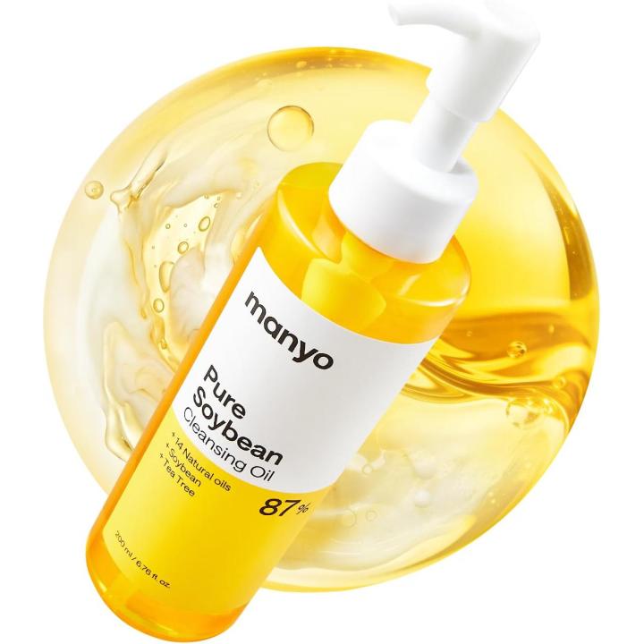 Ma:nyo - Aceite limpiador Pure Cleansing Oil 200 ml, elimina maquillaje y SPF con aceites vegetales para piel sensible — oferta en Miravia