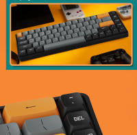 Teclado Mecánico Inalámbrico Aigo GD68 Bluetooth Mini 68 Teclas Switch Rojo Para Gaming Con Cable USB Teclado Gamer Para PC Computadora Laptop Tablet - details 6