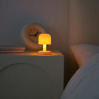 Lámpara De Noche LED Estilo Setas Mini Desktop Para Escritorio Recargable Por USB Decoración Creativa Para Dormitorio Y Bar De Café - details 5