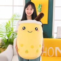 Almohada De Té De Burbuja Gigante 22-70cm Peluche Squishy Con Boba Bebida De Frutas Y Helado Decoración Para Regalo - details 4