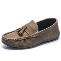 Zapatos Casuales Para Hombre En Cuero Ligeros Y Transpirables Mocasines Clásicos Para Conducir Y Caminar Comodidad SLIP-ON Para Primavera/Otoño - details 15