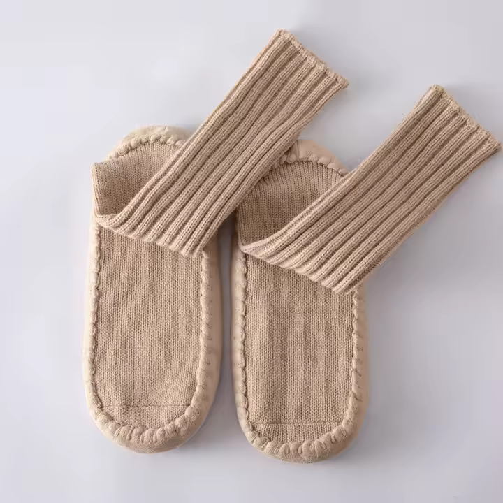 Pareja Creativa De Calcetines Para Mujer Danza Yoga Ballet Entrenamiento Cómodo Casa Invierno Cálido Calcetines De Pies - 1