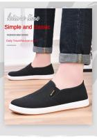 Zapatos Casuales Para Hombre Verano Suela De Goma Transpirable Antideslizante Zapatillas De Lona Ligera Y Planas Envío Gratis - details 2