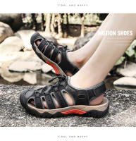 Sandalias Para Hombre De Cuero Genuino Cómodo Talla Grande Verano Exterior Sandalias De Playa Romanas Zapatos De Calzado Casual - details 16