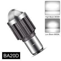1pcs Bombilla De Moto LED 12V H4/HS1 H6/BA20D 15W 6 COB Luz Blanca Amarilla 1200LM 6000K Hi/Lo Beam Alta Calidad Para Motocicleta - details 10
