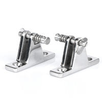 (2 PC) Accesorios De Bimini Para Barco Material De Acero Inoxidable 316 Herramientas Marinas Para Cubierta Montaje En Hinge Yate - details 3