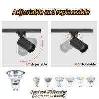 Spotlight Gu10 Dimmable Luz De Pista Inteligente Para Cocina Y Decoración 110V Bombilla Incluida Instalación Sencilla Moderno - details 2