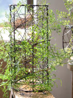 Planta Artificial De Enredadera Verde Silicona Para Adornar Tubos De Aire Acondicionado Y Jardines Sin Mantener Ni Rociar - details 4