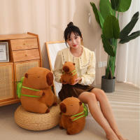 Muñeco De Peluche Capibara 23CM Juguete Suave Almohada Colgante Para Cumpleaños Regalo Para Niños Y Adultos Unisex - details 4