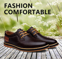Zapatos De Cuero Para Hombre Moda Primavera Otoño Casual Lace-up Formales Negocios Bodas Vestido Zapatos Talla Grande 38-48 - details 2