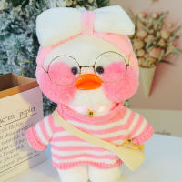 Muñeco De Peluche De Pato Lalafanfan De 30cm Dulce Y Suave Regalo De Cumpleaños O Navidad Para Niñas Y Amigos Decoración De Cojín - details 3