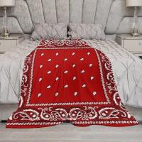 Manta De Tela De Coral Roja Suave Y Fluffy Para Sofá Y Cama Estilo Clásico Antipelusa Portátil Para Todas Las Estaciones - details 7