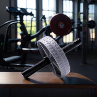 Rodillo De Ejercicio Para El Abdomen Equipo De Gimnasio Para El Hogar Entrenador De Músculos Abdominales Rueda De Ejercicio De Resistencia PP Tamaño 235x150mm - details 3