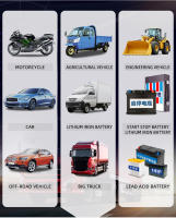 Cargador De Batería De Coche Automático Inteligente 12A Gran Potencia Para Coche Y Camión 12V 24V Desulfurador De Batería - details 3