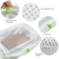 Set De 7 Bolsas De Arenero Para Gatos Con Agujero Filtro Y Correa Gran Capacidad Botella De Orina Para Limpieza De Mascotas Suministros De Aseo Para Animales De Compañía - details 6