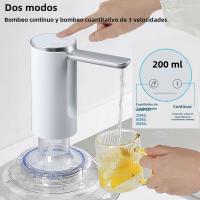 Bomba De Agua Eléctrica Para Botella De 19 Litros Recargable Plegable Automática Dispensador De Agua Para Escritorio - details 6