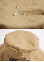 Gorro De Pescador Impermeable Para Mujer Protección Solar De Verano Sombrero De Paja Panamá Para Acampar Senderismo Montañismo Unisex - details 9