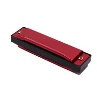 Harmonica De 10 Agujeros Organ Puzzle Instrumento Musical Para Principiantes Caja De Resina Material De Cobre Phosphor Bronce - details 5