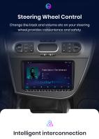 Junsun Android 13 inalámbrico CarPlay Android Auto Radio para Seat Leon MK2 2005 2006-2007 coche Multimedia navegación GPS autorradio - details 12