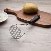 Prensa De Patatas Manual De Acero Inoxidable 430 Molinillo Para Patatas Y Ajo Gadgets De Cocina Herramienta Para Frutas Y Verduras - details 8
