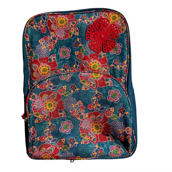 Mochila Busquets modelo polinesia Tamaño 30x43x17  con departamento para ordenador. Esta mochila es ideal para estudiantes y profesionales que buscan una combinación de funcionalidad y estilo en su día a día. - 1