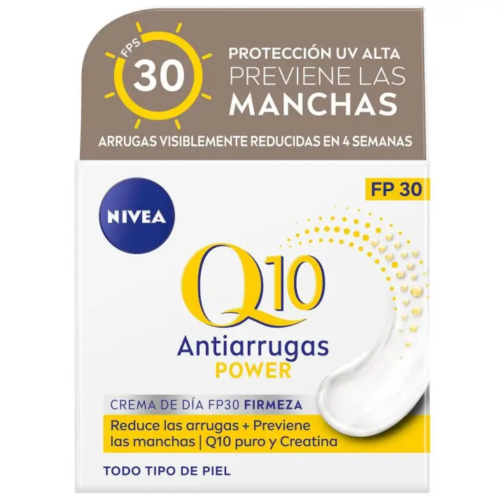 NIVEA Q10 Power Crema de Día FP30 Antiarrugas 50ml - 1