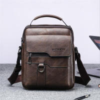 Bolso De Hombro Para Hombre Durable De Cuero PU De Alta Calidad Bolso Cruzado De Viaje Estilo Moda Bolsa De Hombro Unisex - details 8