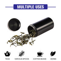 Juego De Almacenamiento Airtight Para Hierbas Y Tabaco Portátil De Metal Resistente Al Agua Y Olores Caja De Almacenamiento Para Fumadores Accesorios De Fumar - details 3
