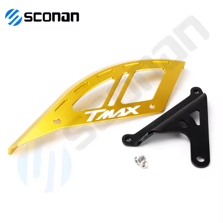 Cubierta De Disco De Freno Para Yamaha T-MAX 530 SX/DX TMAX 560 TMAX530 TMAX560 Techmax Protector De Alta Calidad Color Negro Azul Titánio Oro - 1