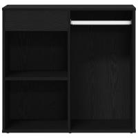 Gabinete Cosmético de Roble Negro vidaXL 80x40x75 cm Hecho de Madera Elaborada - details 4