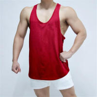 Camiseta Deportiva Sin Mangas Para Hombre Verano Entrenamiento Fitness Transpirable Secado Rápido Estilo Y Atrás Material Poliéster Talla Verdadera - details 14