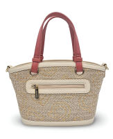 Bolso de mano para mujer de la marca AMICHI. Bandolera regulable y desmontable. Moderno y elegante. Bandolera regulable en nylon. Temporada Primavera/Verano 2025 - details 3