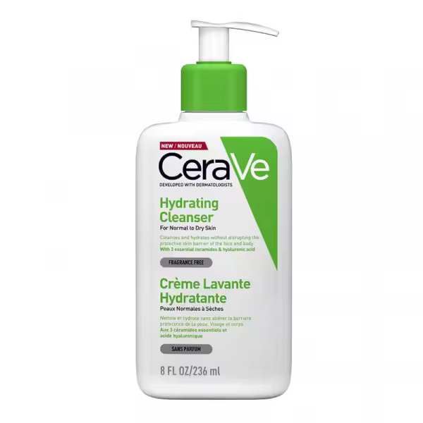 Cerave Limpiador Hidratante para Pieles Secas - Dermatólogo Recomendado - 1