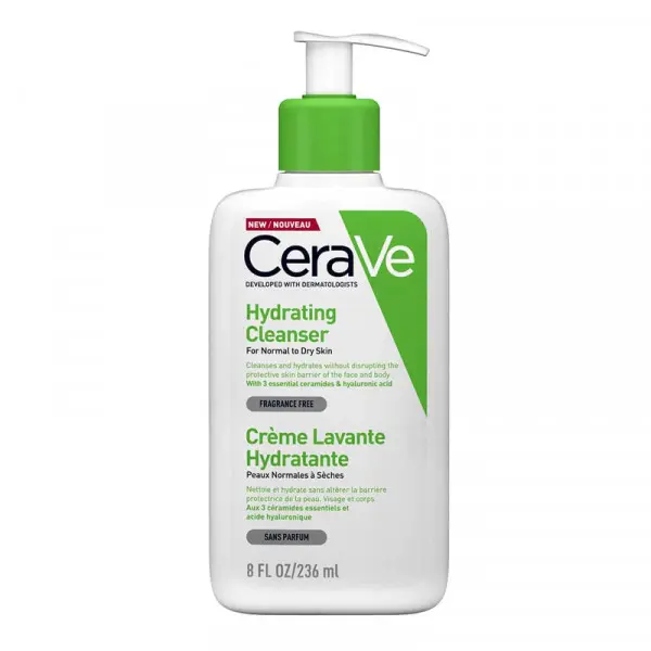 Cerave Limpiador Hidratante para Pieles Secas - Dermatólogo Recomendado - 1