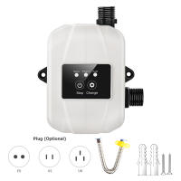 Bomba De Agua Potente 24V Para El Hogar Bomba Recirculante De Agua Silenciosa Para Ducha Automática Elevación Máxima 92 Pies 150W Para Riegos - details 17