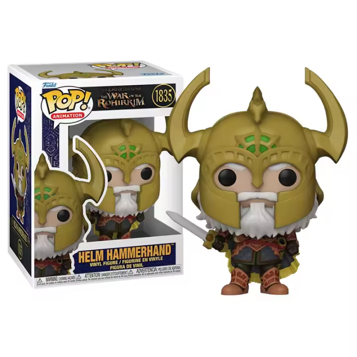 Funko Pop! El Señor de los Anillos: La Guerra de los Rohirrim, Helm Hammerhand 1835 - 1