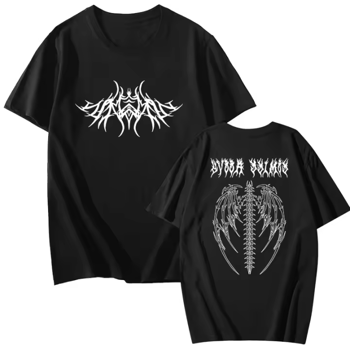 Camiseta Casual De Algodón Puro Para Hombres Y Mujeres Diseño Y2K Estilo Urban Fashion Cuello Redondo Manga Corta Verano - 1