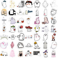 100pcs Pegatinas De Fantasma Lindo Impermeables Para Botella De Agua Y Portátil Pegatinas Pequeñas De Fantasma Divertido Para Decoración - details 2