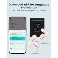 Real-Time Translator Headphones, 144 Languages in Real Time, Translation Headphones via Bluetooth 5.4, AI Translator Headphones with App, Real-Time Translation Headphones - details 0