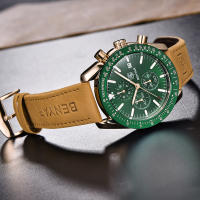 Reloj De Pulsera BENYAR Para Hombre Lujo Deportivo Impermeable Cronógrafo De Cuarzo Correa De Silicona Reloj Militar - details 13