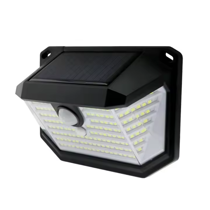 IluminaShop - Aplique LED Solar 4W Con Sensor Movimiento IP65 (Pack 4 Unidades) - 1