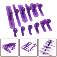 12pcs Herramientas De Eliminación De Aros De Automóvil Profesionales Tablas De Pegamento Para Reparación De Choques Y Huecos En El Coletero - details 1