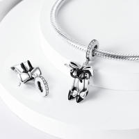 Perlas De Perfume Para Mujer Plata Esmaltada Colgante De Zapatos Altos Y Lápiz Labial Para Pulsera DIY Joyería - details 102