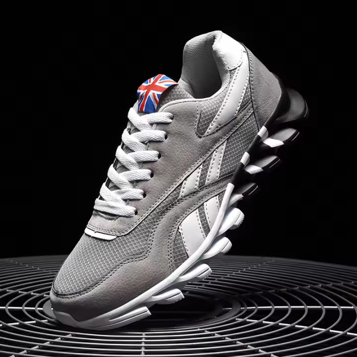 Zapatos De Deporte Para Hombre 2024 Moda Transpirables Antideslizantes Absorbedores De Choque Cómodos Para Caminar Tallas 39-48 - 1