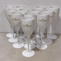 12pcs Veleros De Plástico Para Champagne Vajilla De Vino Blanca Adecuada Para Bares Clubes Restaurantes Hogar Fiesta - details 3