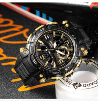 Reloj De Pulsera Deportivo SMAEL Para Hombres Dual Display Resistente Al Agua Cronógrafo Militar Con Pantalla LED Y Luz Retroiluminada - details 22