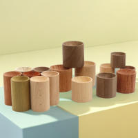1pc Encendedor De Aromaterapia De Madera Expandida Para Escritorio Interior Fragancia Suave De Abeto/Nogal/Bubinga - details 2