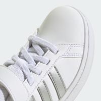 Zapatilla Adidas Kid -Grand Court V25 Blanco Plata   Adzpkv2532Ad - details 1