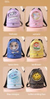 Bolsa De Baño De Natación Cartoon Gran Capacidad Para Fitness Bolsa De Lavado Separación Seco-Húmedo Almacenamiento De Ducha Portátil Para Niños - details 2